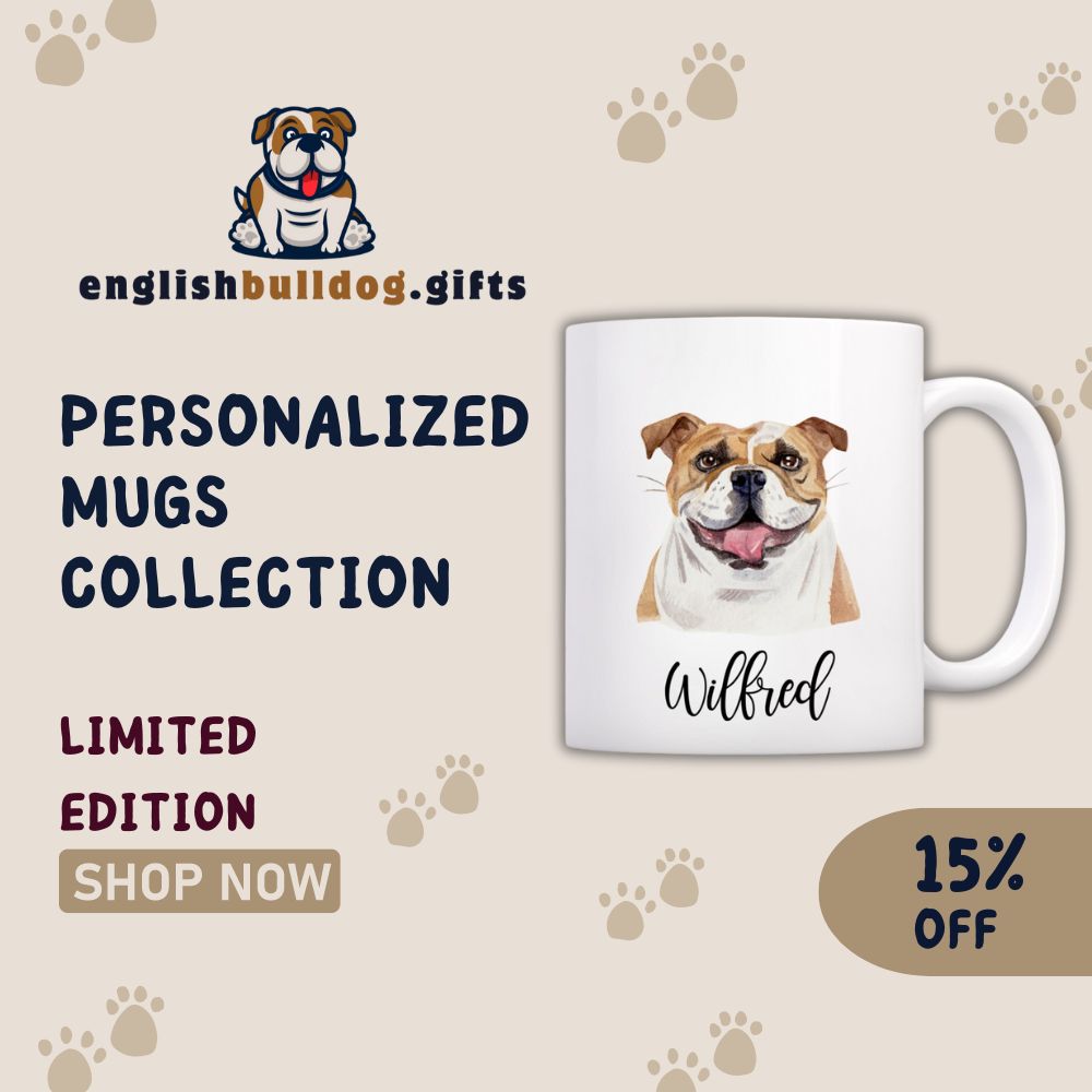 Personalized English Bulldog Mugs Collection